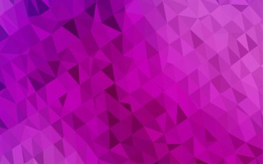 Gradyan üçgen vektör arkaplanı. Modern resimleme 