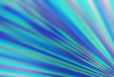 Renkli çizgileri olan hafif BLUE vektör dokusu.