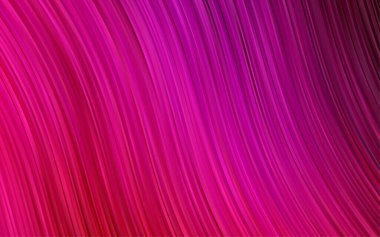 Farklı şekil ve renklerdeki bulanık dalgalı çizgiler. Gradyanı olan belirsiz soyut bir illüstrasyon.