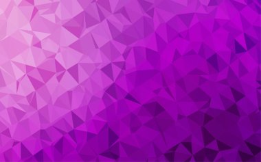 Gradyan üçgen vektör arkaplanı. Modern resimleme 