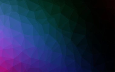 renkli çokgen mozaik arkaplan, vektör illüstrasyonu