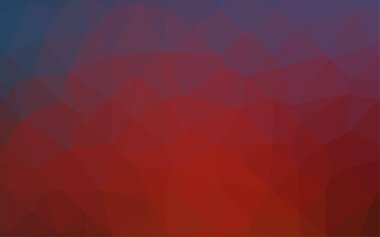 Çizgileri ve üçgenleri olan vektörsüz bir düzen. Soyut arkaplanda renkli eğimli üçgenler