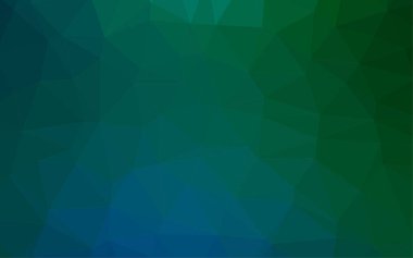 Çizgileri ve üçgenleri olan vektörsüz bir düzen. Soyut arkaplanda renkli eğimli üçgenler