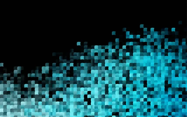 青と白の四角形の抽象的な背景 — ストックベクタ