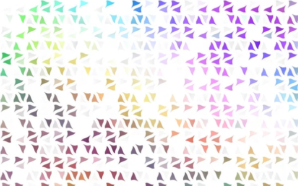 Fondo Mosaico Poligonal Colorido Ilustración Vectorial — Vector de stock