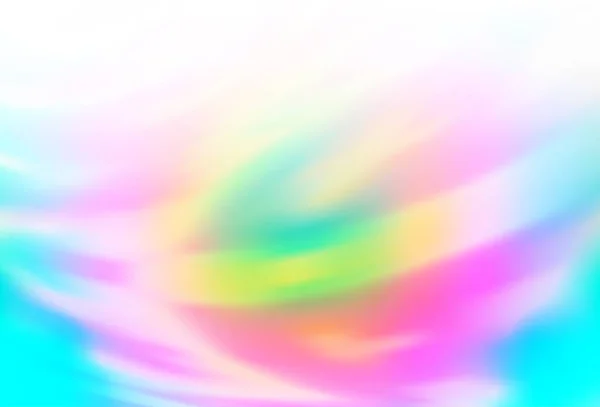 Licht Multicolor Regenboog Vector Wazig Schijnen Abstracte Template — Stockvector