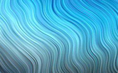 Farklı şekil ve renklerdeki bulanık dalgalı çizgiler. Gradyanı olan belirsiz soyut bir illüstrasyon.