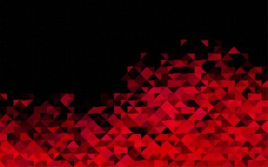 Çizgileri ve üçgenleri olan vektörsüz bir düzen. Soyut arkaplanda renkli eğimli üçgenler