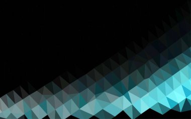 Çizgileri ve üçgenleri olan vektörsüz bir düzen. Soyut arkaplanda renkli eğimli üçgenler