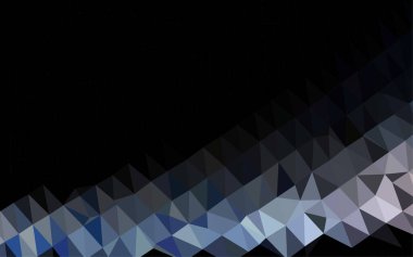 Çizgileri ve üçgenleri olan vektörsüz bir düzen. Soyut arkaplanda renkli eğimli üçgenler