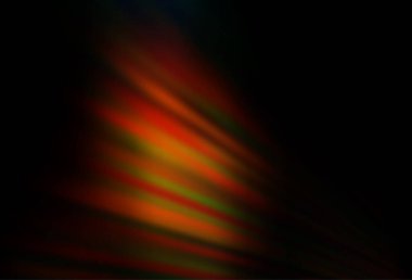 Renkli çizgileri olan koyu turuncu vektör dokusu.