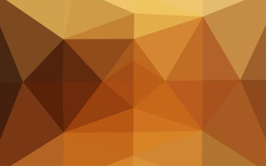 Çizgileri ve üçgenleri olan vektörsüz bir düzen. Soyut arkaplanda renkli eğimli üçgenler