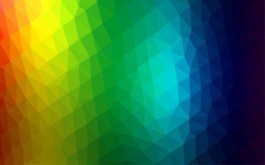 renkli çokgen mozaik arkaplan, vektör illüstrasyonu