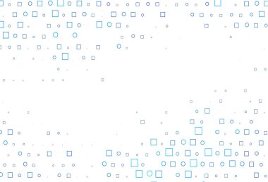 Noktalı, noktalı, küplü hafif Mavili vektör arkaplanı.