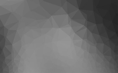 Çizgileri ve üçgenleri olan vektörsüz bir düzen. Soyut arkaplanda renkli eğimli üçgenler