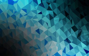 Çizgileri ve üçgenleri olan vektörsüz bir düzen. Soyut arkaplanda renkli eğimli üçgenler