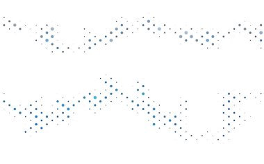 Noktalı ve daireli soyut arkaplan