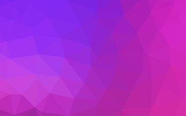 Çizgileri ve üçgenleri olan vektörsüz bir düzen. Soyut arkaplanda renkli eğimli üçgenler