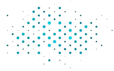 Noktalı ve daireli soyut arkaplan