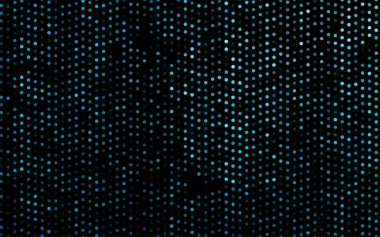 Mavi noktalı ve daireli soyut arkaplan