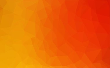 Çizgileri ve üçgenleri olan vektörsüz bir düzen. Soyut arkaplanda renkli eğimli üçgenler