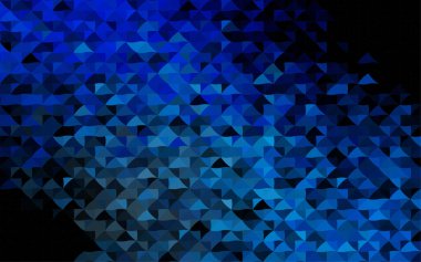 Çizgileri ve üçgenleri olan vektörsüz bir düzen. Soyut arkaplanda renkli eğimli üçgenler