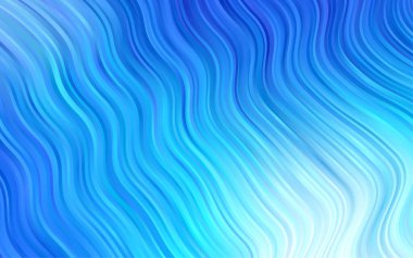 Farklı şekil ve renklerdeki bulanık dalgalı çizgiler. Gradyanı olan belirsiz soyut bir illüstrasyon.