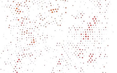Çizgileri ve üçgenleri olan vektörsüz bir düzen. Soyut arkaplanda renkli eğimli üçgenler