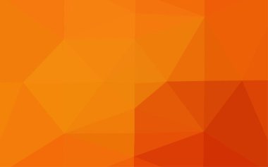 Çizgileri ve üçgenleri olan vektörsüz bir düzen. Soyut arkaplanda renkli eğimli üçgenler