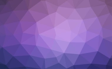 Çizgileri ve üçgenleri olan vektörsüz bir düzen. Soyut arkaplanda renkli eğimli üçgenler