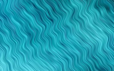 Farklı şekil ve renklerdeki bulanık dalgalı çizgiler. Gradyanı olan belirsiz soyut bir illüstrasyon.