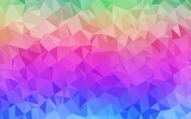 renkli çokgen mozaik arkaplan, vektör illüstrasyonu