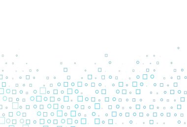 Dairesel ve dikdörtgenli hafif BLUE vektör arkaplanı.