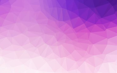 Çizgileri ve üçgenleri olan vektörsüz bir düzen. Soyut arkaplanda renkli eğimli üçgenler