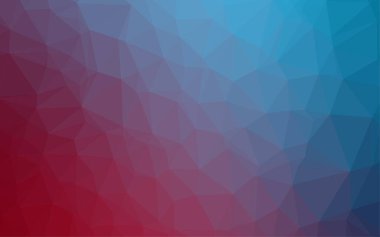 Çizgileri ve üçgenleri olan vektörsüz bir düzen. Soyut arkaplanda renkli eğimli üçgenler