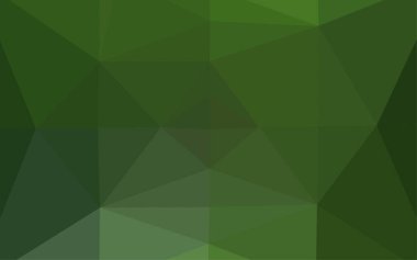 Çizgileri ve üçgenleri olan vektörsüz bir düzen. Soyut arkaplanda renkli eğimli üçgenler