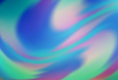 Açık BLUE vektörü soyut parlak şablonu bulanıklaştırdı.