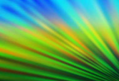 Dar çizgileri olan koyu mavi, sarı vektör deseni.