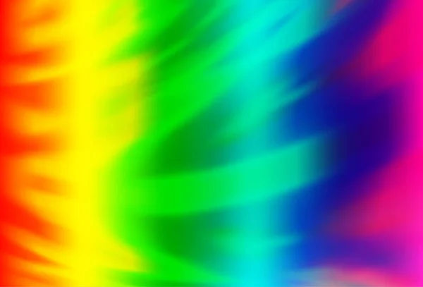 Licht Multicolor Regenbogen Vektor Glänzend Abstrakten Hintergrund — Stockvektor