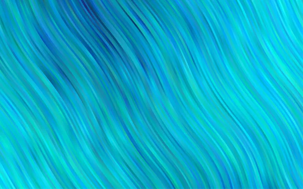 Lignes Ondulées Floues Différentes Formes Couleurs Une Vague Illustration Abstraite — Image vectorielle