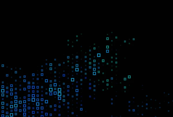 Темний Синій Зелений Векторний Фон Ромбом — стоковий вектор