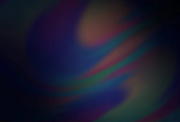 ダークブルーベクトルカラフルなぼかし背景 — ストックベクタ