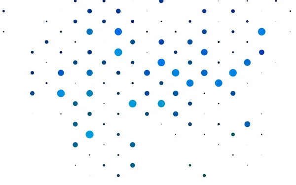 Abstrakter Hintergrund Mit Fallenden Winzigen Punkten Und Kreisen — Stockvektor