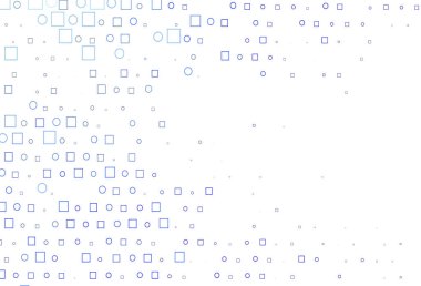 Noktalı, noktalı, küplü hafif Mavili vektör arkaplanı.