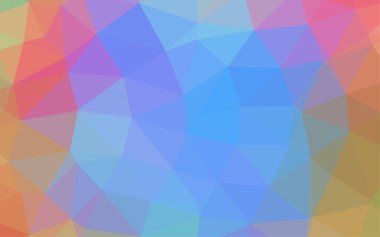 renkli çokgen mozaik arkaplan, vektör illüstrasyonu