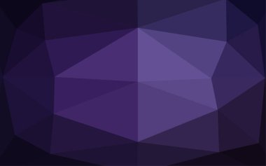 Çizgileri ve üçgenleri olan vektörsüz bir düzen. Soyut arkaplanda renkli eğimli üçgenler