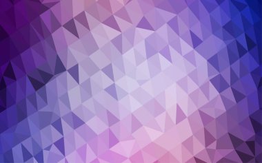 Çizgileri ve üçgenleri olan vektörsüz bir düzen. Soyut arkaplanda renkli eğimli üçgenler