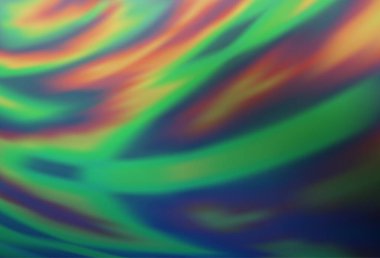 Koyu mavi, yeşil vektör renkli arkaplan bulanıklığı.