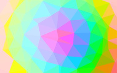 renkli çokgen mozaik arkaplan, vektör illüstrasyonu