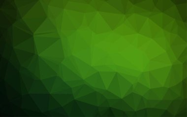 Çizgileri ve üçgenleri olan vektörsüz bir düzen. Soyut arkaplanda renkli eğimli üçgenler